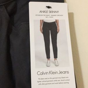 Gray Calvin Klein jeans
